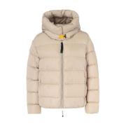 Beige Gewatteerde Jinny Jas Parajumpers , Beige , Dames