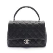 Pre-owned Fabric chanel-bags Chanel Vintage , Black , Dames