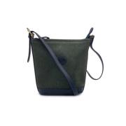 Pre-owned Suede gucci-bags Gucci Vintage , Green , Dames