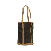 Pre-owned Canvas louis-vuitton-bags Louis Vuitton Vintage , Brown , Da...