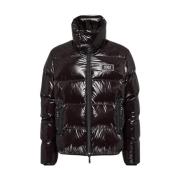 Ultra Light Nylon Ripstop Donsjack Dsquared2 , Black , Heren