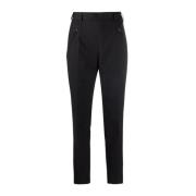 Zwarte broek met Llama-haar Maison Margiela , Black , Dames