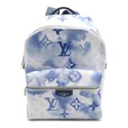 Pre-owned Canvas shoulder-bags Louis Vuitton Vintage , Blue , Dames