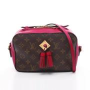 Pre-owned Fabric shoulder-bags Louis Vuitton Vintage , Pink , Dames