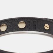 Pre-owned Leather bracelets Valentino Vintage , Black , Dames