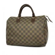 Pre-owned Fabric handbags Louis Vuitton Vintage , Brown , Dames