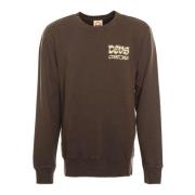 Rinse Wash Sweatshirt met Print Deus Ex Machina , Gray , Heren