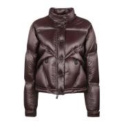 Winter Bomberjack Moncler , Red , Dames