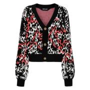 Multicolor Vest met Viscose en Polyester Just Cavalli , Multicolor , D...