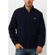 Heren Sweat Zip Stijlvol Vest Lacoste , Blue , Heren