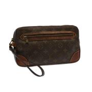 Pre-owned Canvas louis-vuitton-bags Louis Vuitton Vintage , Brown , Da...