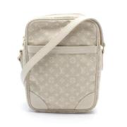 Pre-owned Canvas shoulder-bags Louis Vuitton Vintage , White , Dames