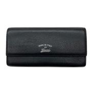 Pre-owned Canvas wallets Gucci Vintage , Black , Dames