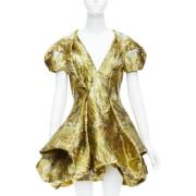 Pre-owned Polyester dresses Alexander McQueen Pre-owned , Yellow , Dam...