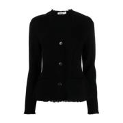 Elegante Zwarte Blazer met Zakken Simkhai , Black , Dames