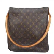 Pre-owned Fabric louis-vuitton-bags Louis Vuitton Vintage , Brown , Da...