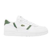 Moderne T-Clip Sneakers met TPU Hiel Lacoste , White , Heren