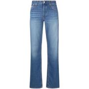 Blauwe Straight Jeans Casual Stijl Rag & Bone , Blue , Dames