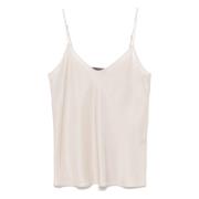 Casual Beige Tank Top Lorena Antoniazzi , Beige , Dames