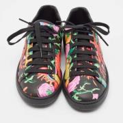 Pre-owned Leather sneakers Gucci Vintage , Multicolor , Dames