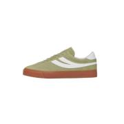 Groene Swallow Suède Sneakers Superga , Green , Heren