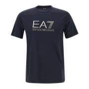 T-Shirts Emporio Armani EA7 , Blue , Heren