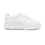 Vintage Witte Leren Sneakers Axel Arigato , White , Dames