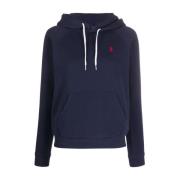 Blauwe Casual Hoodie Sweater Polo Ralph Lauren , Blue , Dames