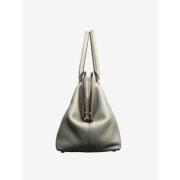 Pre-owned Leather fendi-bags Fendi Vintage , Gray , Dames