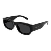 Zwarte montuur zonnebril SL 713 Saint Laurent , Black , Unisex