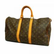 Pre-owned Fabric travel-bags Louis Vuitton Vintage , Brown , Dames