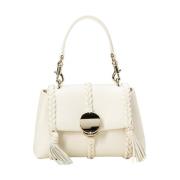 Stijlvolle Leren Tas voor Vrouwen Chloé , White , Dames