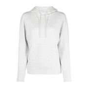 Casual Grijze Katoenen Hoodie Vince , Gray , Dames