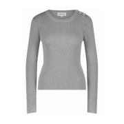 Lollipop Lange Mouw Top Pullover Fabienne Chapot , Gray , Dames