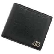 Pre-owned Leather wallets Balenciaga Vintage , Black , Heren