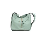 Pre-owned Leather handbags Loewe Pre-owned , Green , Dames