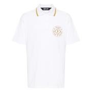 Witte poloshirt met korte mouwen Just Cavalli , White , Heren