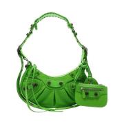 Shoulder Bags Balenciaga , Green , Dames