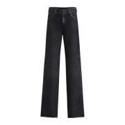 Stijlvolle Broek in Sangria Rood Emme DI Marella , Black , Dames