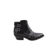 Pre-owned Leather boots Dior Vintage , Black , Dames