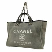 Pre-owned Canvas chanel-bags Chanel Vintage , Green , Dames