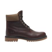 Waterdichte Veters Bourgondische Laarzen Timberland , Brown , Heren