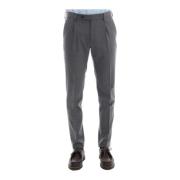 Grijze Katoenen Broek Bn7000X Berwich , Gray , Heren