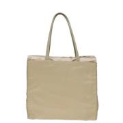 Pre-owned Fabric prada-bags Prada Vintage , Beige , Dames