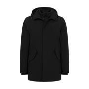 Zwarte Hachiko Parka People of Shibuya , Black , Heren