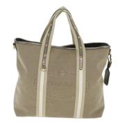 Pre-owned Canvas prada-bags Prada Vintage , Beige , Dames