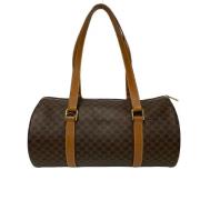 Pre-owned Leather celine-bags Celine Vintage , Brown , Dames