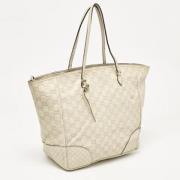 Pre-owned Leather gucci-bags Gucci Vintage , White , Dames