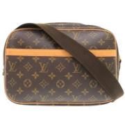 Pre-owned Canvas louis-vuitton-bags Louis Vuitton Vintage , Brown , Da...