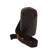 Pre-owned Canvas louis-vuitton-bags Louis Vuitton Vintage , Brown , Da...